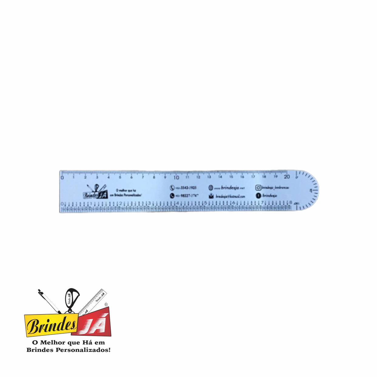 RÉGUA FERRAGISTA 20 CM