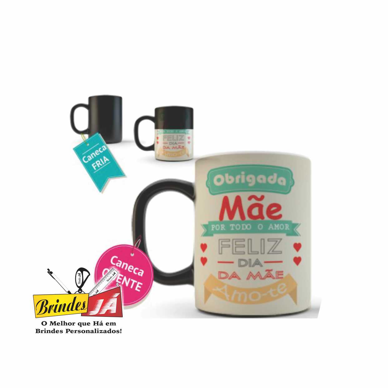 CANECA MÁGICA 300 ML - DIA DAS MÃES